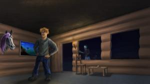 Minecraft Cabin Zombie Drawing HD wallpaper thumb
