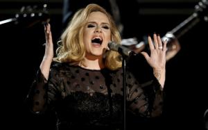 Adele Singing wallpaper thumb