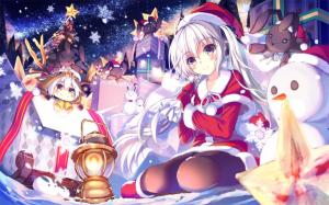 Anime Girls, Christmas, Yosuga no Sora, Kasugano Sora wallpaper thumb