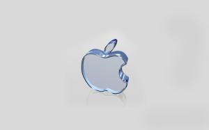 Apple White Glass wallpaper thumb