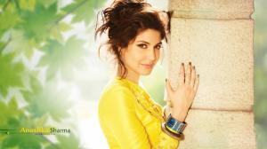 Anushka Sharma In Yellow Suit wallpaper thumb