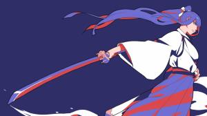 Manga, Sword, Anime Girls wallpaper thumb