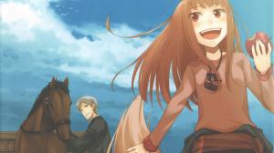 Anime Spice and Wolf HD wallpaper thumb
