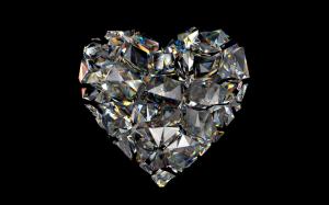 High Res Pics Love Heart Diamond wallpaper thumb