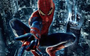 The Amazing Spider-Man, night city wallpaper thumb