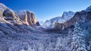 Winter Mountain Landscape wallpaper thumb