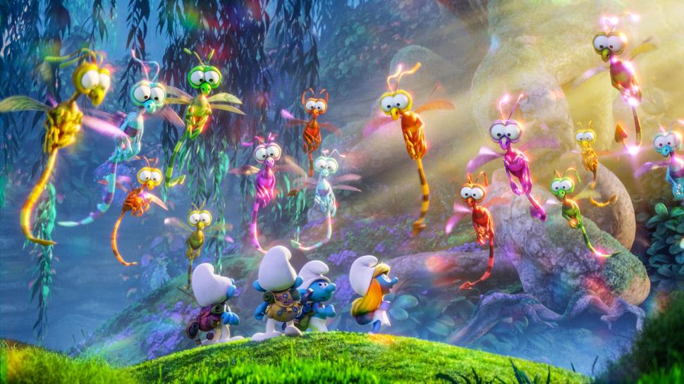 Smurfs The Lost Village wallpaper,hollywood HD wallpaper,hollywood movies HD wallpaper,Hollywood Movies HD wallpaper,3840x2160 wallpaper