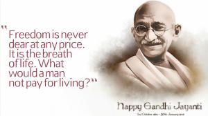 15 August Mahatma Gandhi Quotes HD wallpaper thumb