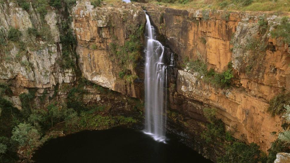 Sabie River Falls Transvaal South Africa wallpaper,river HD wallpaper,cliff HD wallpaper,falls HD wallpaper,pool HD wallpaper,nature & landscapes HD wallpaper,1920x1080 wallpaper