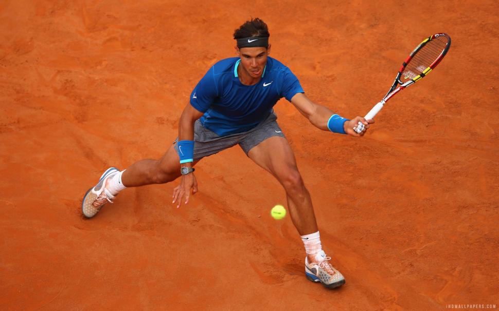 Rafael Nadal in French Open 2014 wallpaper,2014 HD wallpaper,open HD wallpaper,french HD wallpaper,nadal HD wallpaper,rafael HD wallpaper,2880x1800 wallpaper