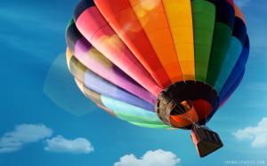 Colorfyl Hot Air Balloon wallpaper thumb
