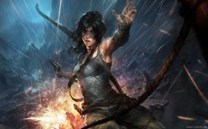 Lara Croft 2013 Art wallpaper thumb