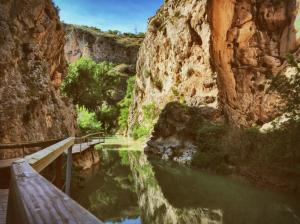 Nature, Landscape, River, Water, Reflection, Walkway, Wood, Valley, Cliff wallpaper thumb