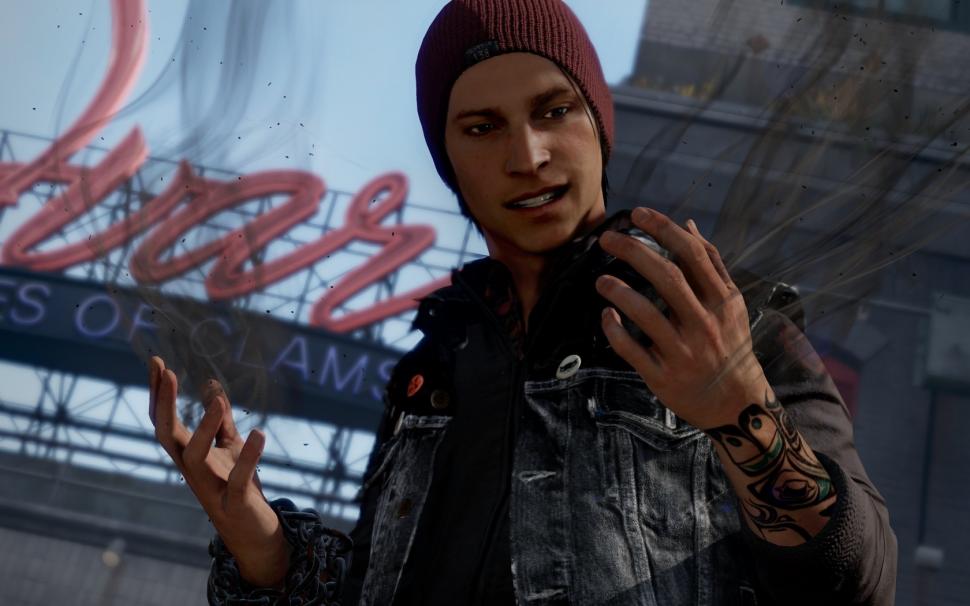 InFamous Second Son Game wallpaper,1680x1050 wallpaper