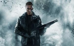 Terminator: Genisys cyborg wallpaper thumb