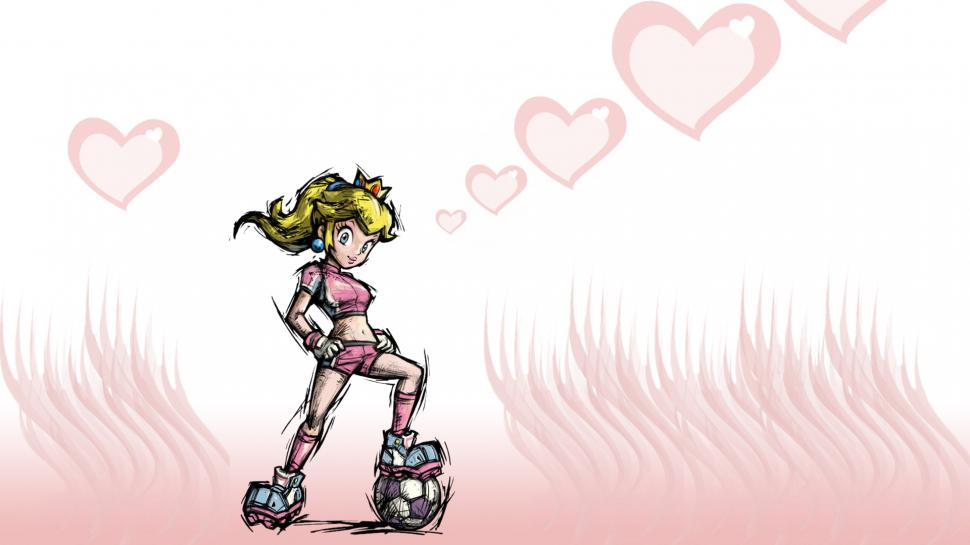 Mario Princess Peach Heart Drawing Pink HD wallpaper,video games HD wallpaper,drawing HD wallpaper,pink HD wallpaper,mario HD wallpaper,heart HD wallpaper,princess HD wallpaper,peach HD wallpaper,1920x1080 wallpaper