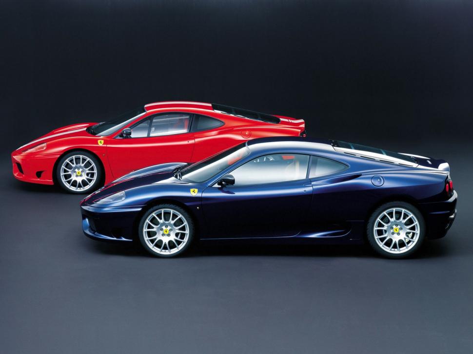 Ferrari 360 Modena Red and Blue wallpaper,ferrari wallpaper,modena wallpaper,cars wallpaper,1600x1200 wallpaper