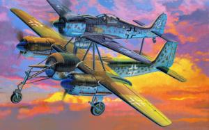 Focke Wulf Fw 190 Mistel wallpaper thumb