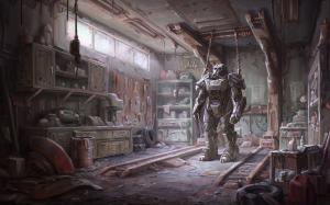 Fallout 4 Armour wallpaper thumb