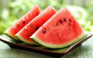 Fruits Watermelons Slices Background Pictures wallpaper thumb