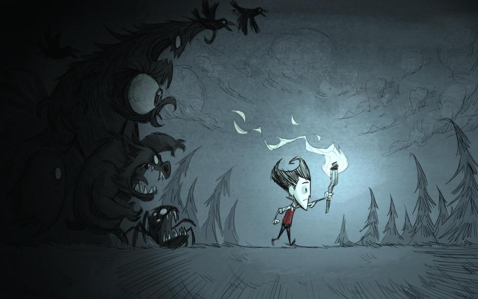 Don't Starve Drawing Sketch Monster Torch HD wallpaper,video games HD wallpaper,drawing HD wallpaper,monster HD wallpaper,sketch HD wallpaper,t HD wallpaper,torch HD wallpaper,don HD wallpaper,starve HD wallpaper,1920x1200 wallpaper