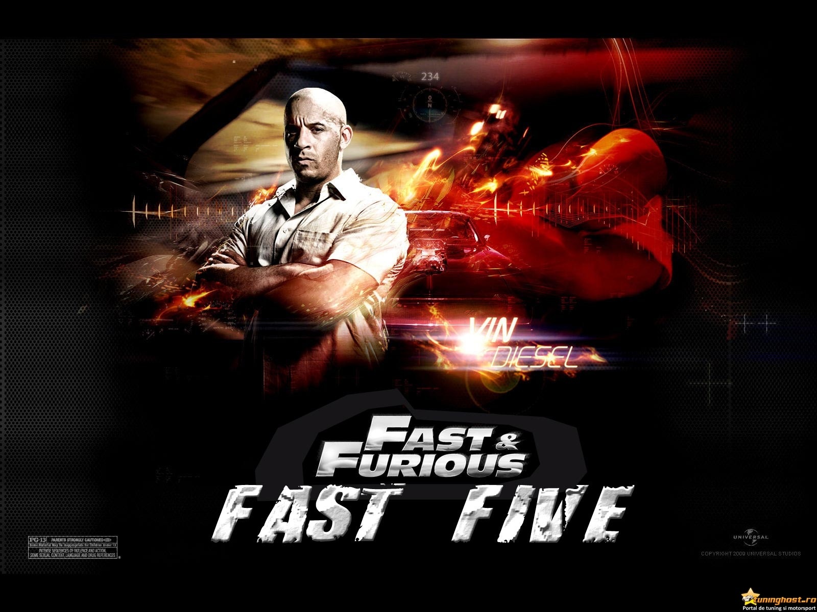 Vin Diesel In Fast Five Wallpaper Movies And Tv Series Wallpaper Better