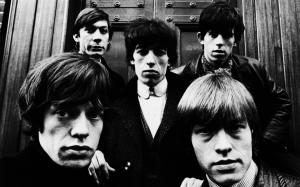 Rolling Stones Black and White wallpaper thumb
