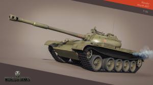 World of Tanks Tanks T-54 Games 3D Graphics wallpaper thumb