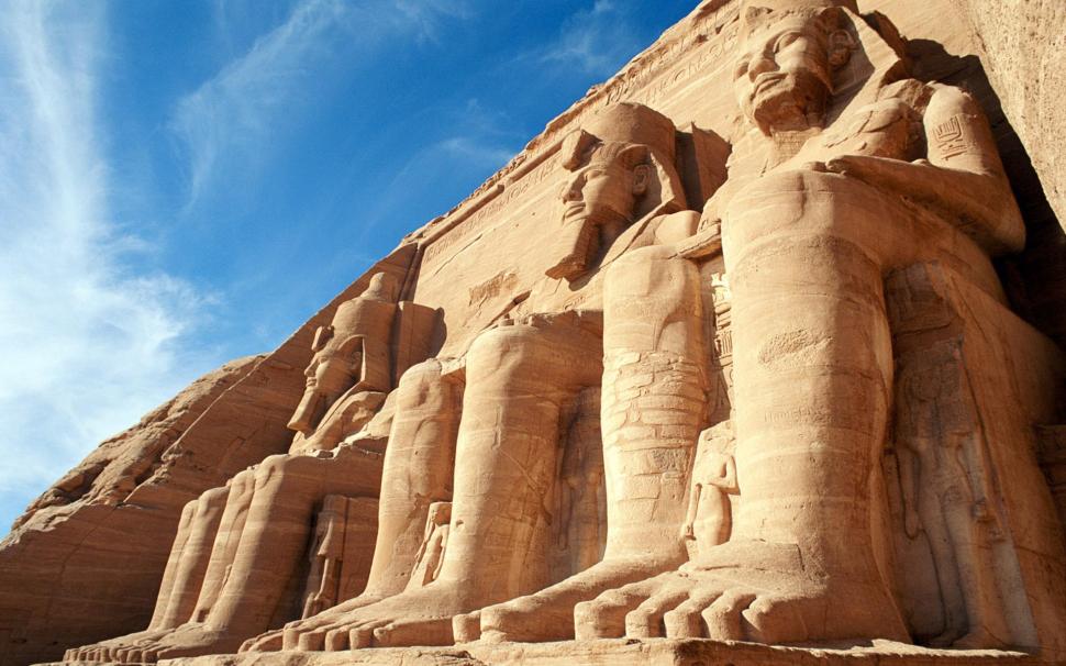 Abu Simbel Temples Egypt wallpaper,egypt HD wallpaper,simbel HD wallpaper,temples HD wallpaper,travel & world HD wallpaper,1920x1200 wallpaper