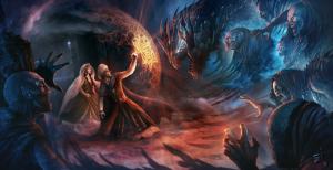 Fantasy Art, Creature, Demon, Dragon, Magic, Vampires wallpaper thumb