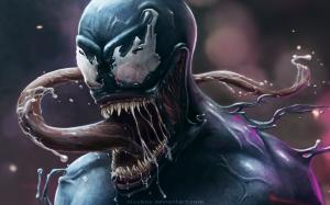 Spider-Man Marvel Venom Creepy HD wallpaper thumb