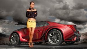 model vehicle women car women with cars wallpaper thumb