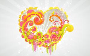 Love Vector Heart wallpaper thumb