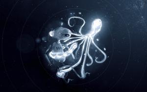 Octopus Robot Abstract HD wallpaper thumb