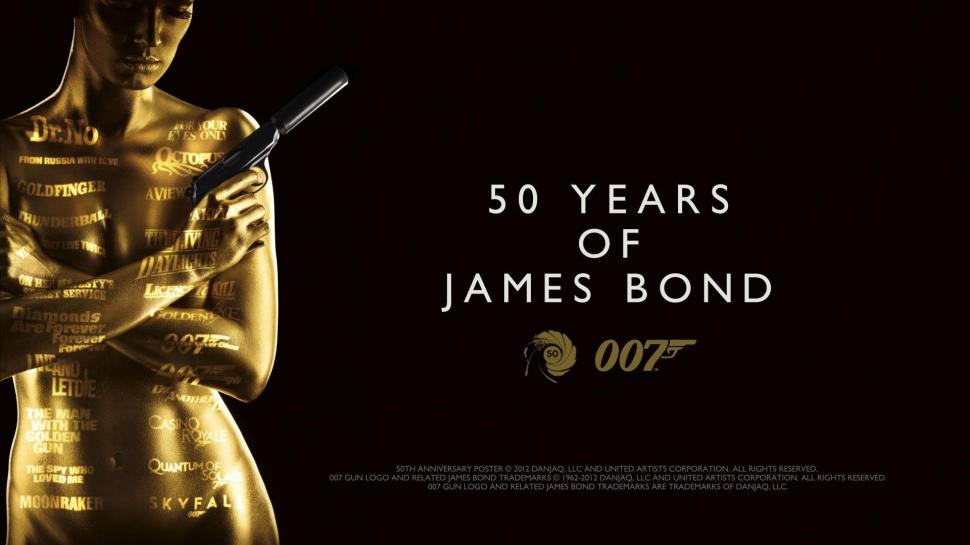 50 Years of James Bond wallpaper,james HD wallpaper,bond HD wallpaper,years HD wallpaper,movies HD wallpaper,1920x1080 wallpaper