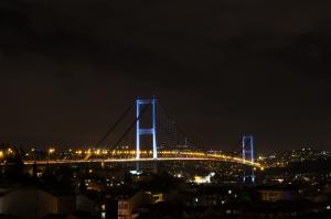 Bridge, Istanbul, Night wallpaper thumb