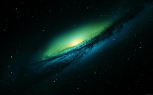 Galaxy in space wallpaper thumb