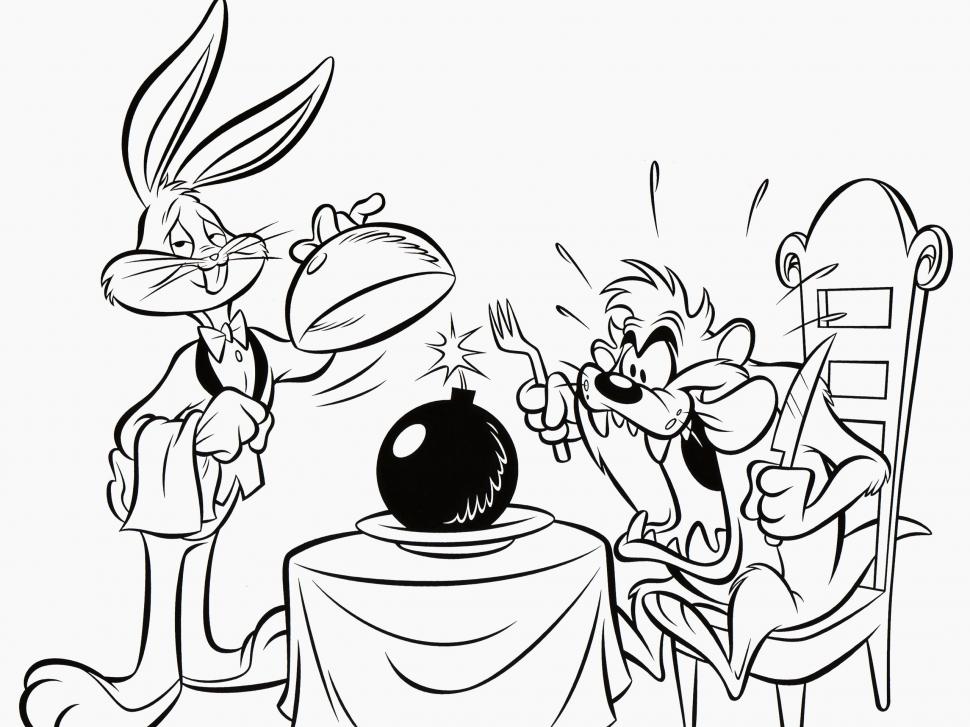 Bugs Bunny Bunny Tasmanian Devil Looney Tunes Bomb BW HD wallpaper,cartoon/comic HD wallpaper,bw HD wallpaper,bunny HD wallpaper,devil HD wallpaper,bomb HD wallpaper,bugs HD wallpaper,tunes HD wallpaper,looney HD wallpaper,tasmanian HD wallpaper,2560x1920 wallpaper