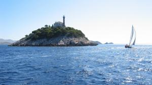 A Lighthouse In Kornati, Adriatic, Croatia wallpaper thumb