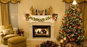 new year, christmas, home, comfort, tree, fireplace, gifts wallpaper thumb