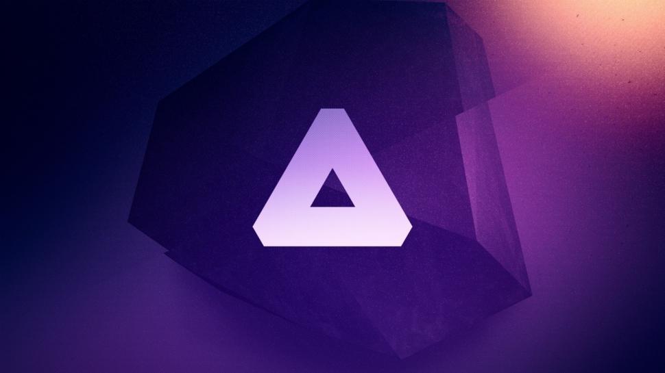 Triangle, Logo, Purple wallpaper,triangle wallpaper,logo wallpaper,purple wallpaper,1366x768 wallpaper