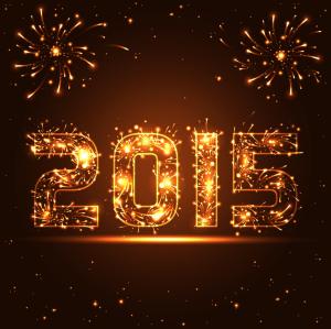 new year, holiday, 2015, fire, light wallpaper thumb