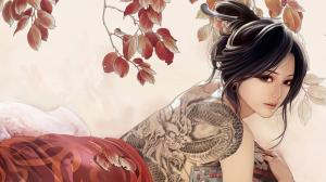 Tattoo Asian HD wallpaper thumb