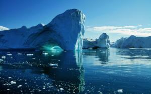 Sea, iceberg, ice, water wallpaper thumb