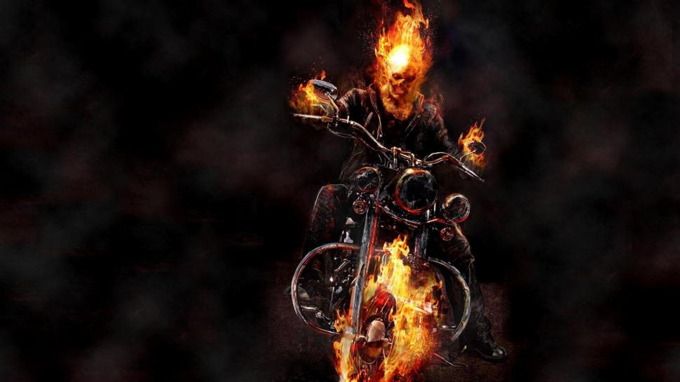 Motorcycle Ghost Rider Image HD wallpaper,ghost rider HD wallpaper,image hd HD wallpaper,motorcycle HD wallpaper,1920x1080 wallpaper