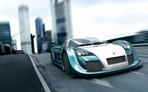 Gumpert Apollo, speed, sports car, front view wallpaper thumb