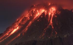 Volcano hot magma wallpaper thumb