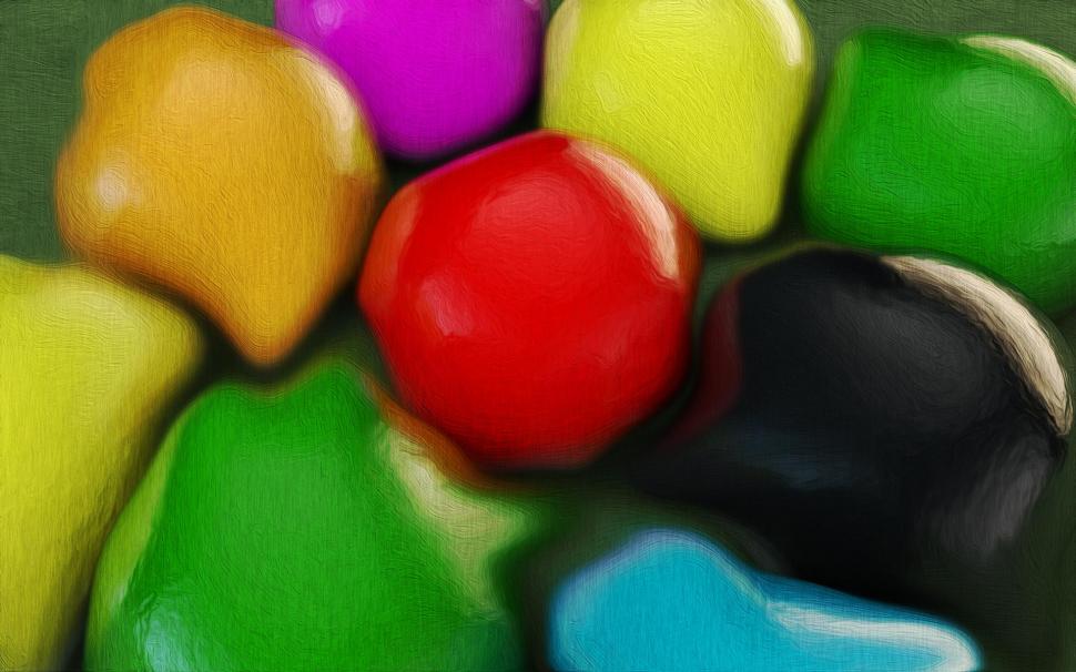 Colored Balls wallpaper,3d HD wallpaper,spheres HD wallpaper,colors HD wallpaper,balls HD wallpaper,3d & abstract HD wallpaper,1920x1200 wallpaper