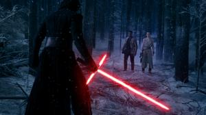 Star Wars Episode VII: The Force Awakens, John Boyega, Finn, Kylo Ren, lightsaber wallpaper thumb