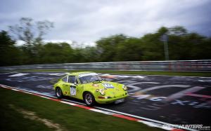 Porsche Race Track Motion Blur Nurburgring HD wallpaper thumb